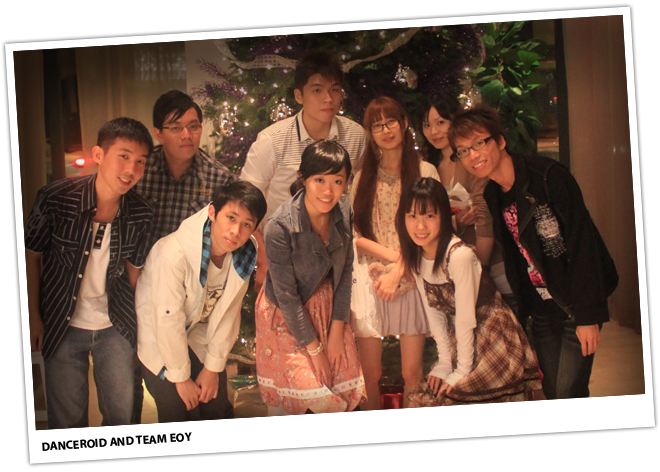 Danceroid and Team EOY